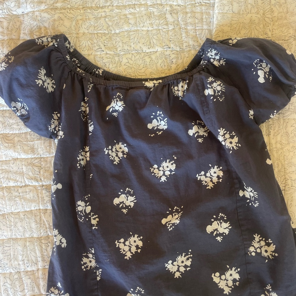 Lala kerry cassill indian block print blouse